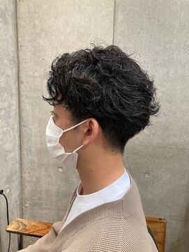 シルフィ(sylph) メンズパーマ ニュアンスパーマ ビジネスマンヘア