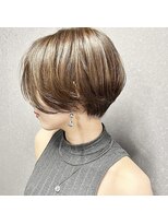 エストアール フクオカ 福岡博多店(est-r. Fukuoka)&nbsp;博多/ショート/くびれショート/ベージュ/アディクシーカラー