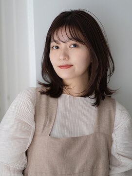 ガーデンヨコハマエスト(GARDEN YOKOHAMA est) イメチェン似合わせカット　レイヤー　アッシュブラック