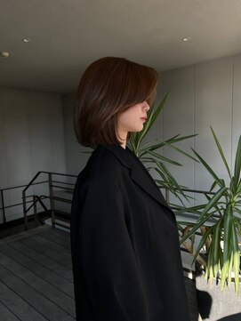 リバレッジ 広尾(Leverage) フラットボブフェイスレイヤー：Mao Shibasaki