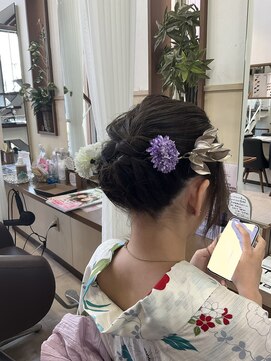 コアフィールフィス(COIFFURE fils) 新規お得クーポンあり【見附　今町】浴衣ヘアスタイル