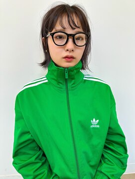 モリオ フロム ロンドン サッポロファクトリー店(morio FROM LONDON) 【morio札幌】札幌ボブ おんまゆ外ハネぱつっとボブ
