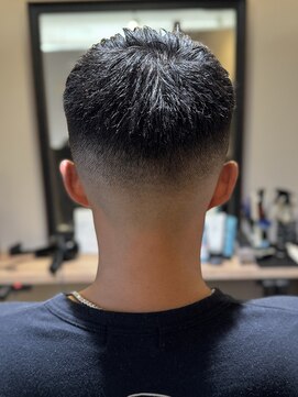 エクファフォーメン(EX-FA FOR MEN) カルマパーマ/ベリーショート/ダークアッシュ/ニュアンスパーマ