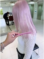 ペレ 渋谷(PELE)&nbsp;前髪/アンブレラカラー/こなれミディ/イメチェン/ウェーブパーマ