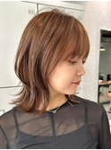 30代40代大人女性/前髪ありショートボブ/ショートヘア/髪質改善