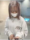《shii..》#ラベンダーグレージュ#ハイトーンカラー