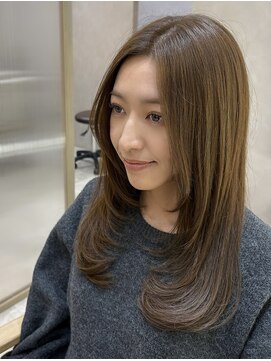 ジーナ 本八幡(Zina) 艶マットカラー×レイヤーカット　Zina 本八幡