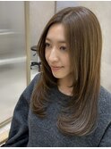 艶マットカラー×レイヤーカット Zina 本八幡