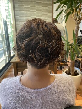 ルッカランス 王子店(Lucca Lance) 1月　パーマ　ハイライトカラー