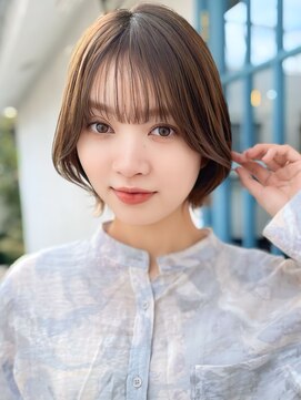 レディ 表参道(Lady) 20代30代40代ナチュラルボブ顔周りボブ大人ショートボブ顔周り