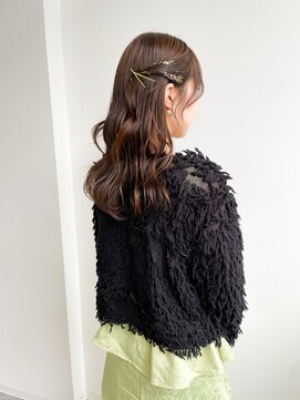 リイチ(LIICHI) 金箔×ハーフアップ