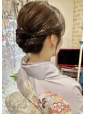 結婚式/ヘアセット/シニヨン/着付け