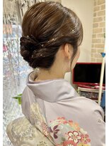 アンケア(an care)&nbsp;結婚式/ヘアセット/シニヨン/着付け