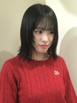 フイ(HUI)&nbsp;レイヤーカット　ボブ　透明感カラー　金山/natsuki