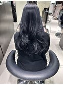 重くならない!透明感ブルーブラック