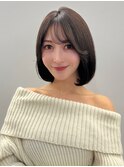 ◎【大人女性に】艶感UPの内巻きボブ