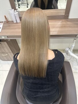 ブリーチ2回できるミルクティー