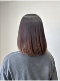 ナチュラルなストレート