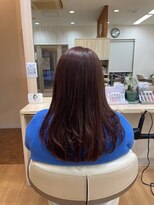 アメイジングヘアー 中沢店(AMAZING HAIR)&nbsp;ピンクブラウン×レイヤースタイル