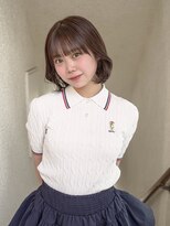 モク 神楽坂(mok)&nbsp;巻けるボブ♪重めボブでくびれヘア