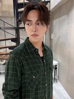 サイン メンズ 表参道(SIGN men's)&nbsp;清楚感漂うセンターパートスタイル★