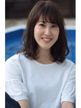 ブーム(BOOM) 【大分】ワンカールで作る内巻きデジタルパーマ　透明感カラー