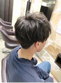 マッシュショート（アイロン仕上げ）