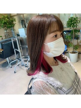 シアン 大倉山店(CYAN) 外ハネミディアムボブ