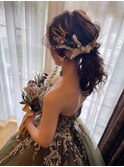 ナチュラル ゆるふわ ポニーテール ヘアアレンンジ