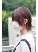 【ショートのハイトーンは可愛い】ピンクシルバーカラー
