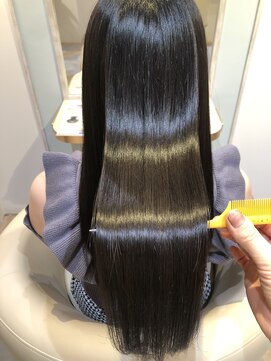 アンド ラ ブランシュ(&.La Blanche) 大宮/髪質改善/ヘッドスパ/大宮東口/暗髪/ブラウン/ツヤ髪