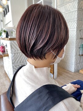 アデプト 綾瀬店(adept) マッシュショート/ピンクラベンダー/【綾瀬/北千住/亀有】