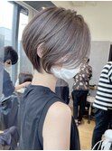 《30代40代》白髪ぼかしハイライト×前下がりボブ【BUMP】★