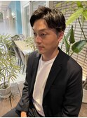 【hair salon W】オトナセンターパーマ