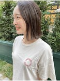 ぱつっとボブ/伸ばしかけの方にもオススメ/大人気スタイル