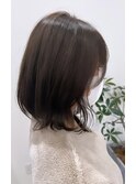 髪質改善×ナチュラルブラウン