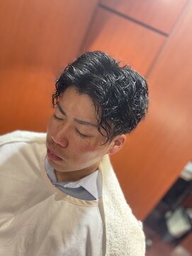 ヘアーモードキクチ 日本橋三越前店 2ブロックパーマ