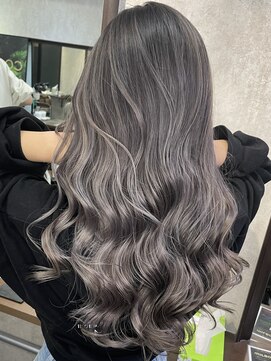 ルーゼン(LUXEN) 【LUXEN】グレージュバレイヤージュ