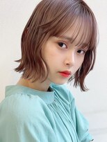 ロット 横浜(lot)&nbsp;イメチェン外ハネボブ×美髪メルティカラー[横浜駅]