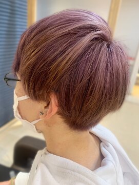 ヴィヴァーチェイルソーレ(VIVACE ilsole) 20代30代ダブルカラーシアーピンクマッシュ小顔