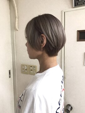 カット ハウス ボブ CUT HOUSE BOB ダブルカラー☆ミルクティーグレージュ♪♪