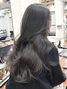 サイン 渋谷(SIGN) レイヤーカットイヤリングカラーインナーカラーケアブリーチ