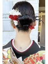 イーズ 鎌倉(e's)&nbsp;《e'sイーズ鎌倉》特別な日に♪お着物ヘアセット/ヘアアレンジ