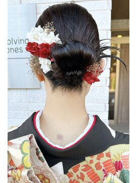 イーズ 鎌倉(e's) 《e'sイーズ鎌倉》特別な日に♪お着物ヘアセット/ヘアアレンジ