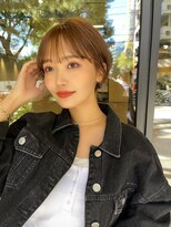 ギークス(GEEKS)&nbsp;【GEEKS渋谷】耳かけ/大人ショート/20代30代/小顔/チョコレート