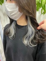 アン ブリーチ 大宮駅東口店(UN BLEACH)&nbsp;【インナーカラー♪♪】ホワイトインナーカラー♪♪