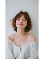 ティッシュ(tissue) 扱いやすく、コテを巻いても可愛いデザインを楽しめます