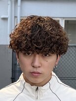 フィフス 神南(fifth)&nbsp;プードルパーマスパイラルパーマメンズマッシュウルフ刈り上げ