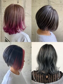 リスタイル(Re:Style)の写真/好みの色が見つかる◆トレンドのインナーカラー/白髪ぼかし/ハイライトも似合わせでご提案◎