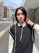 ネイロ 錦糸町(NeiRo)&nbsp;アッシュブラックカルマパーマベリーショートダークアッシュ